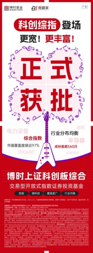 一键汇聚科创力量，博时科创综指ETF正式获批