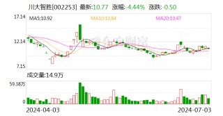 川大智胜：独立董事张华辞职