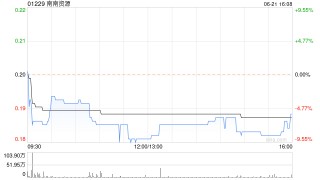 南南资源发布年度业绩 股东应占溢利3909.5万港元同比扭亏为盈