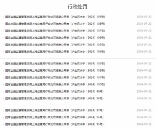 工商银行的上海分行，被罚近1400万元！