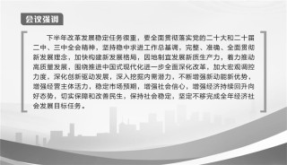 十大机构解读中央政治局会议！
