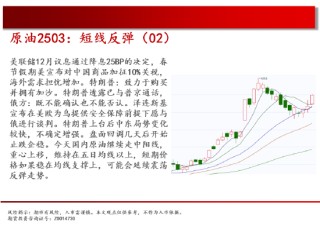 中天期货:原油短线反弹 生猪底部大震荡