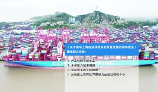 航运金融联动发展 上海将加快打造航运保险中心