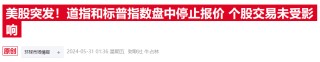 纽交所突发重大故障！“股神”巴菲特的伯克希尔股价暴跌99%