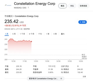 AI对核能兴趣激增，微软将获星牌能源核电供应，北美铀矿股和核能概念股飙涨！