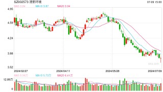 去年净利大降未及时预告，清新环境收监管函，股价年内累跌超25%