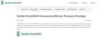 话题:长胜证券靠炒币翻身？这家医疗科技公司买入比特币后股价一日飙升40%