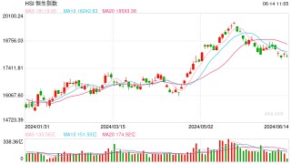 快讯：港股三大指数冲高回落 科网股、CXO概念股走低 电力股逆势上涨