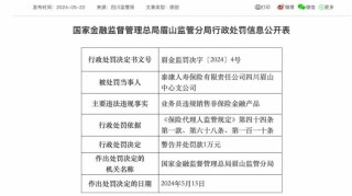 月记[老虎配资官网]泰康人寿豪掷4600万加码“银发经济”，鏖战市场前三？2024年以来已收到18张行政处罚罚单