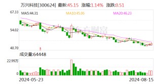 万兴科技上半年营收7.05亿元 发布回购计划