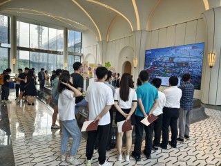 日记[中祥配资]实探沪深楼市！售楼处大排长龙，市场有望进入政策兑现期