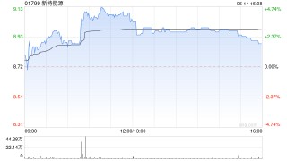 新特能源附属拟向新疆准能投资增资4.9亿元