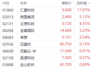 AppLovin财报超预期带动港股SaaS行情 汇量科技大涨超17%