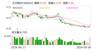 正丹股份拟投资不超8000万美元 在马来西亚建设生产基地