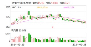 锡业股份称锡供给低弹性有望持续 数字化转型赋能矿山高质量发展