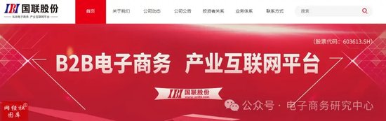话题[江苏配资网]业绩大比拼！国联股份 上海钢联等七家产业电商一季报谁最抢眼？-第20张图片