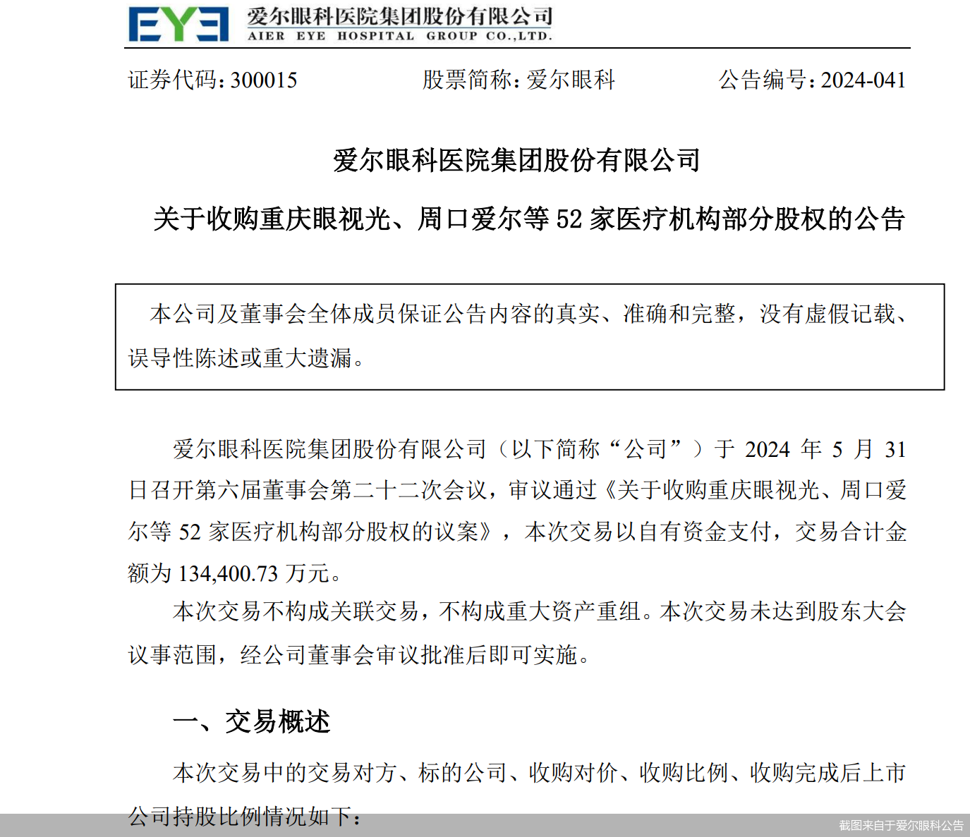 哔哩哔哩[同花顺配资]加速扩张！逾65亿商誉悬顶 爱尔眼科又要大手笔并购-第1张图片