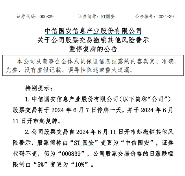 4家A股公司，成功“摘帽”！-第4张图片