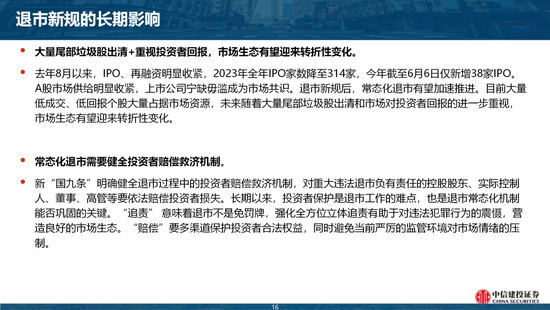 中信建投陈果团队：市场应该担忧吗？——“退市新规”的短期冲击和长期影响-第16张图片