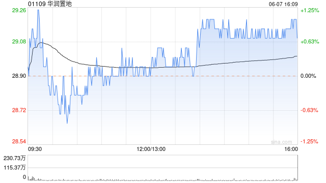 华润置地将于7月26日派发末期股息每股1.366港元-第1张图片