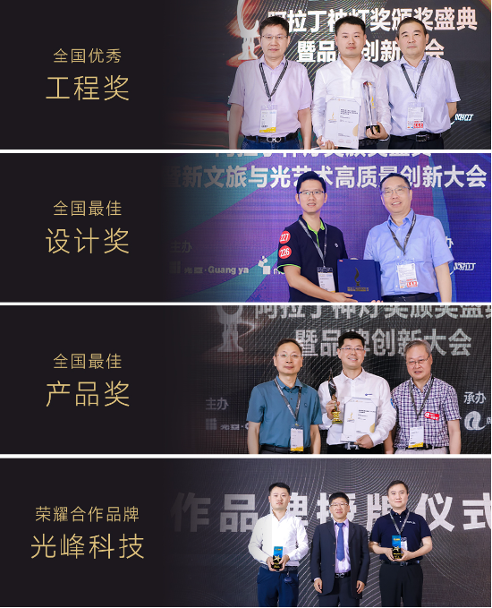 光峰科技再次荣膺6项阿拉丁神灯奖-第2张图片