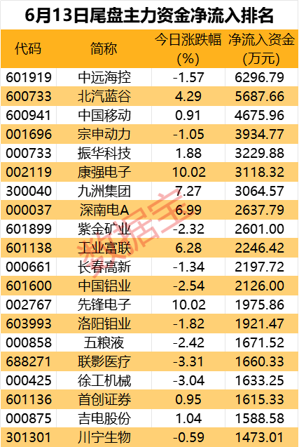 储能热股获主力抢筹！2股尾盘遭资金大幅砸盘-第3张图片