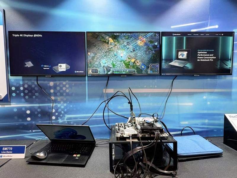 COMPUTEX 2024：慧荣推SM770 全新USB显示接口SoC新方案-第3张图片