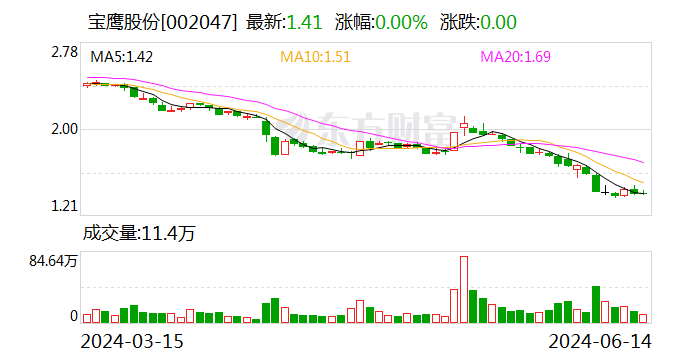 宝鹰股份：总部大厦目前尚在建设中 在公司财务报表中计入在建工程科目-第1张图片