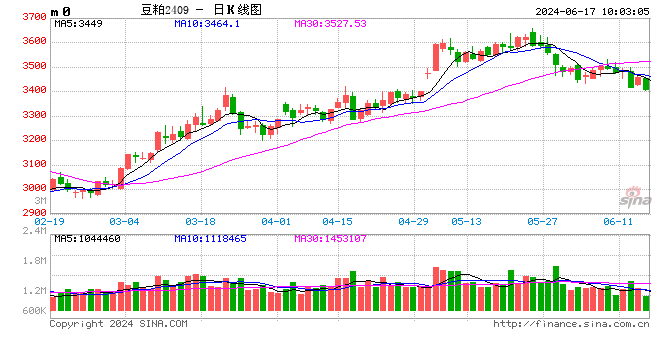 光大期货农产品类日报6.17-第2张图片
