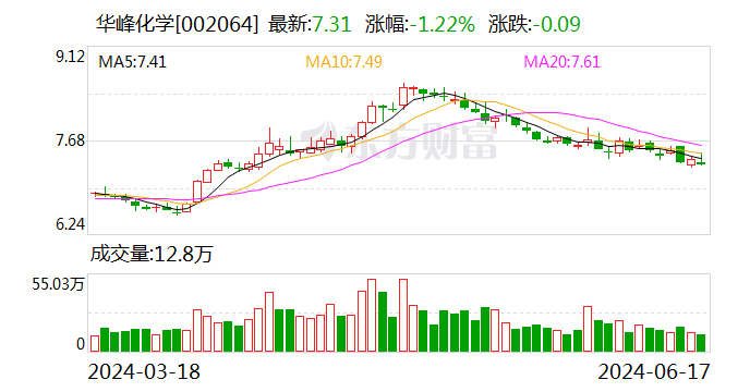 华峰化学：6月17日召开董事会会议-第1张图片