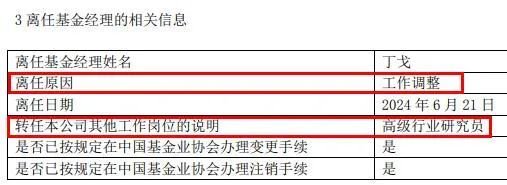 东吴基金基金经理丁戈转岗研究员-第1张图片