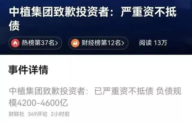 暴雷！比恒大还多1.14万亿，这家巨头正式进入破产清算-第4张图片