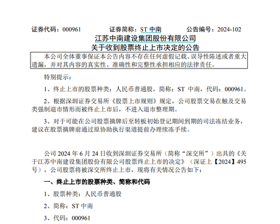 又一昔日千亿房企，退市！-第1张图片