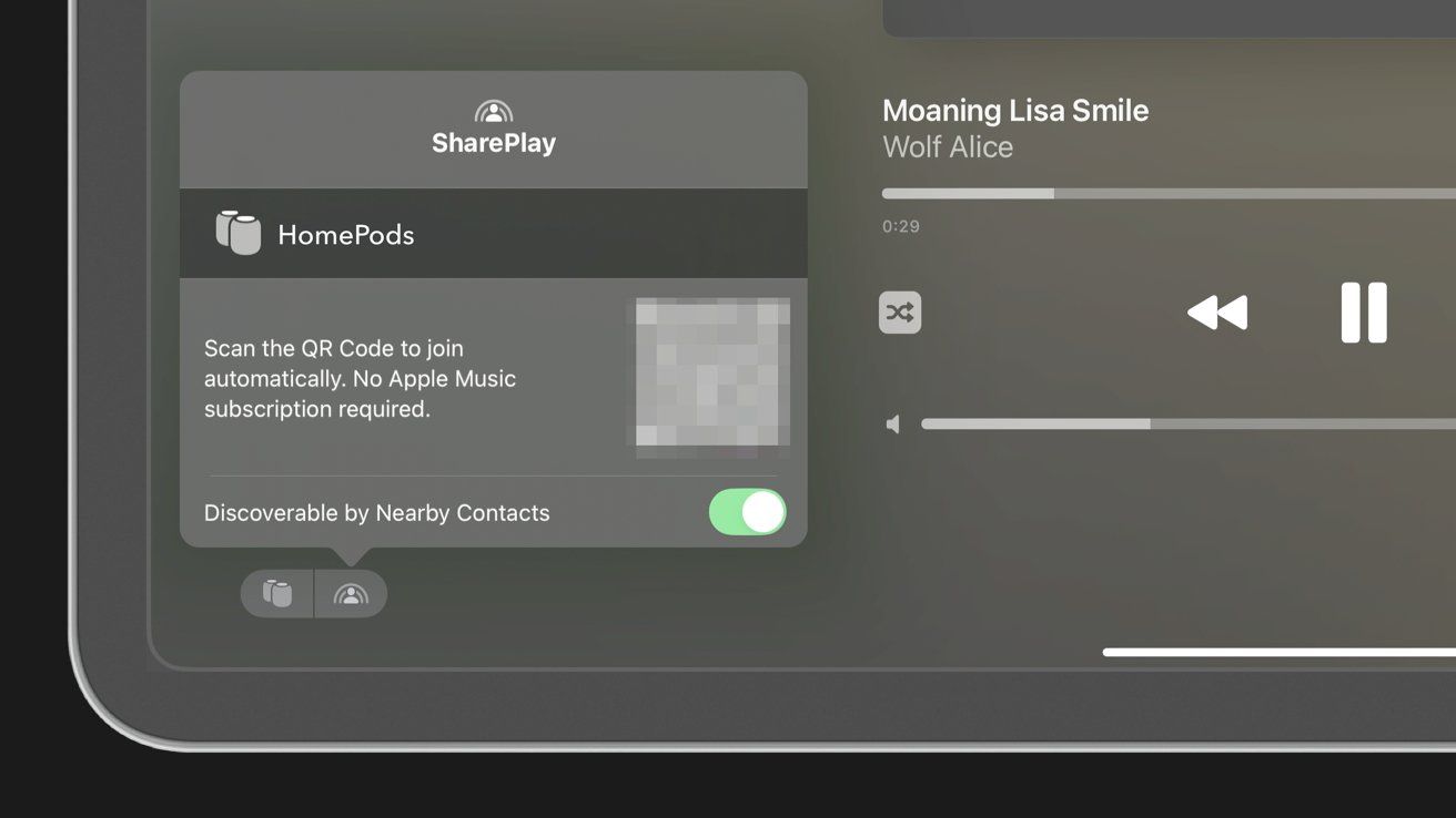 呼朋唤友一起嗨，苹果 iPadOS 18 扩充 Apple Music“同播共享”功能-第1张图片
