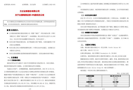 瑞信“巨亏”，方正“撤退”，北京国资接盘挽颓势！-第3张图片