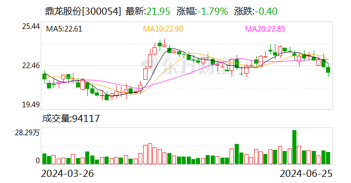 鼎龙股份：2024年上半年净利同比预增110%-130%-第1张图片
