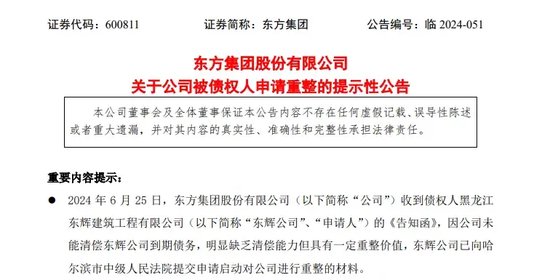 突发！75万元还不起，A股公司被申请重整，股价跌破1元！-第1张图片