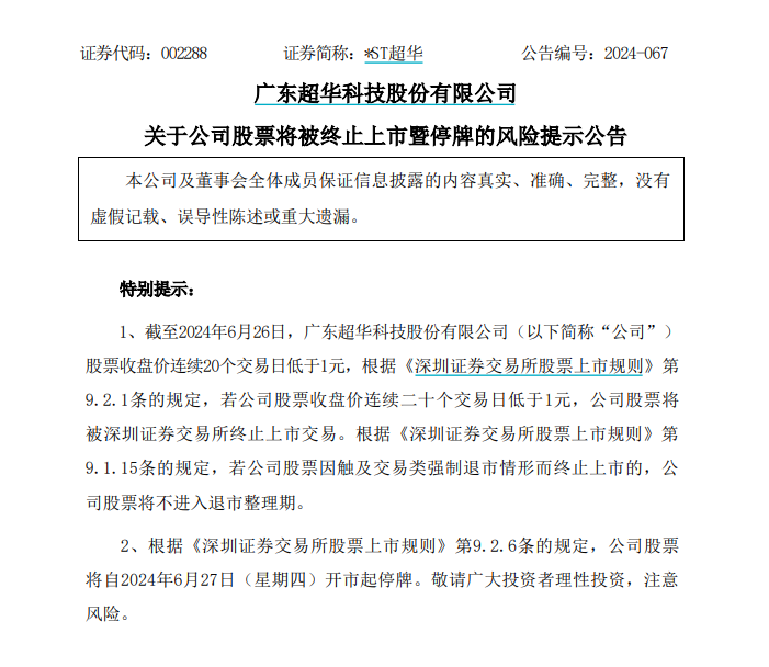 退市！退市！19万股民“踩雷”-第4张图片