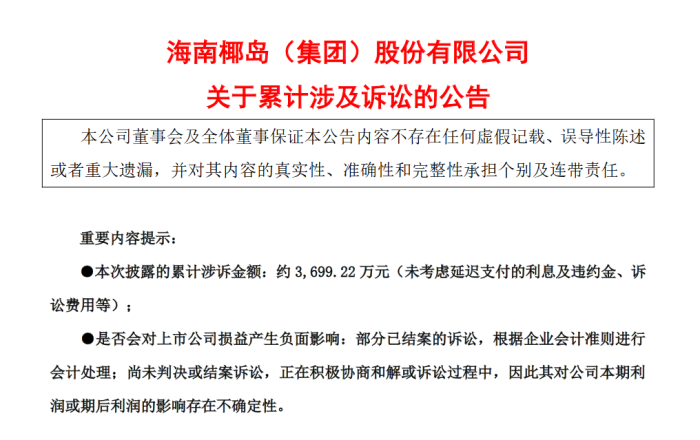 兜兜转转一大圈，“扭亏”重担会压垮海南椰岛吗？-第9张图片