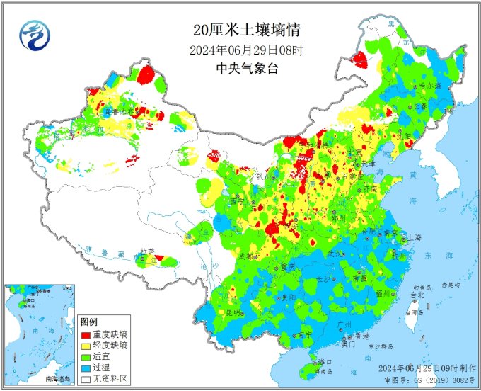 长江中下游地区强降水频繁，部分农田遭受洪涝灾害 未来十天夏种区降水增多，农业干旱有望解除-第12张图片