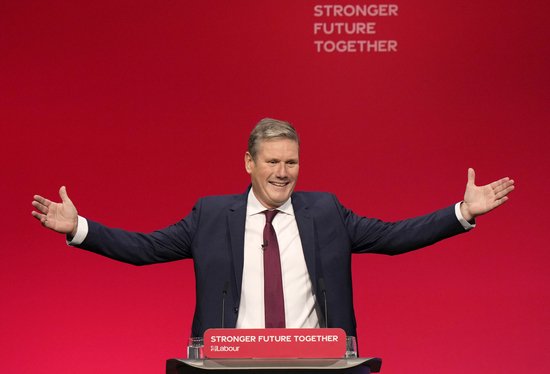 出口民调显示斯塔默领导的工党在英国大选中料大获全胜 英镑持稳-第1张图片