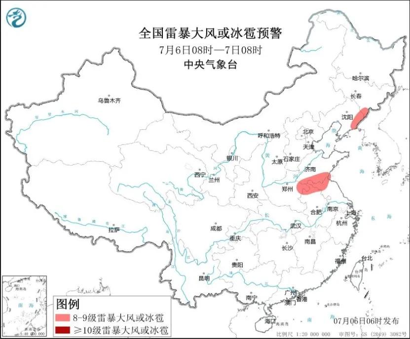 未来三天国内天气预报（7月6日）-第3张图片