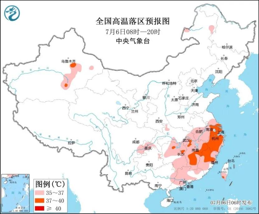 未来三天国内天气预报（7月6日）-第4张图片
