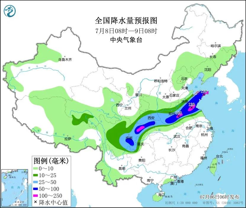 未来三天国内天气预报（7月6日）-第7张图片