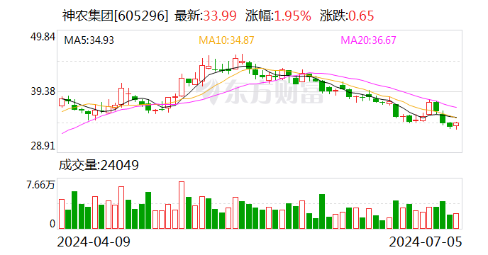 神农集团：6月份生猪销售收入4.86亿元-第1张图片