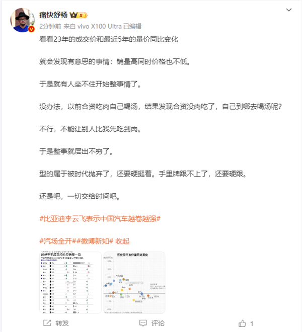 近5年汽车品牌销量、均价变化表出炉：比亚迪简直BUG般存在-第2张图片