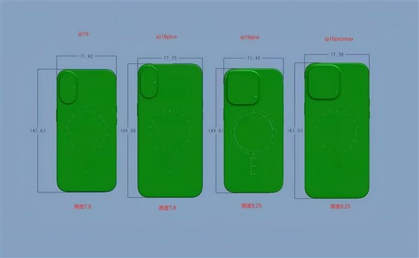iPhone 16全系机模上手：Pro版屏幕黑边全球最窄、标准版后摄大改-第8张图片