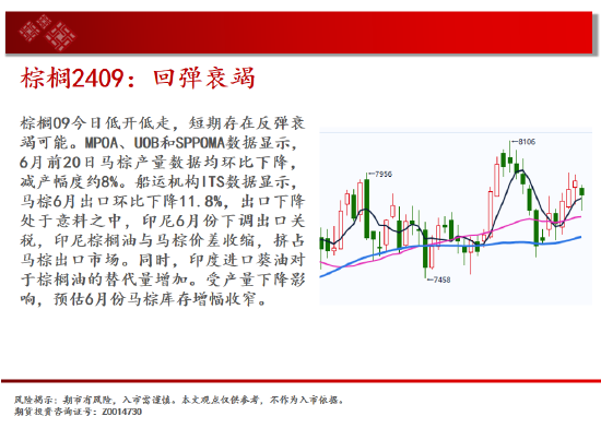 中天期货:棕榈回弹衰竭 白银承压大跌-第13张图片