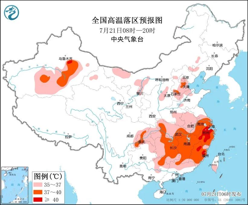 未来三天国内天气预报（7月21日）-第5张图片