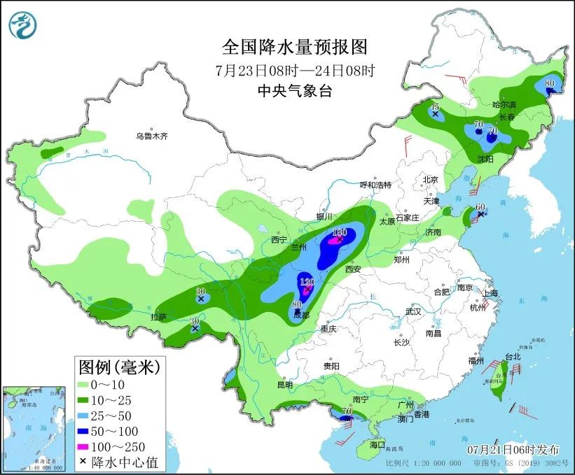 未来三天国内天气预报（7月21日）-第8张图片